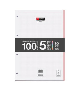 RECAMBIO MR NB-5 A4 100h 4 TAL. CD.5 PAS