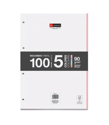 RECAMBIO MR NB-5 A4 100h 4 TAL. CD.5 PAS
