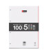 RECAMBIO MR NB-5 A4 100h 4 TAL. DOTS PAS