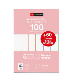 RECAMBIO MR NB-5 A4 150h 4 TAL. DOTS PAS