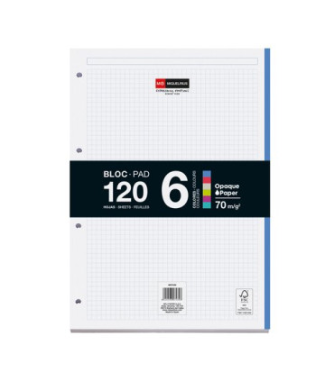 RECAMBIO MR NB-6 A4 120h 4 TAL. CD.5
