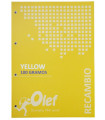 RECAMBIO OLEF A4 80h 4 TAL. CD.5 AMARILL