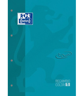 RECAMBIO OXF. A4+ 80h 4 TAL. CD.5 AQUA