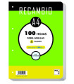 RECAM.PACSA A4 100h 4 TAL. CD.4 C.REDON.