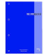 RECAMBIO PACSA A4 80h 4 TAL. CD.5 AZUL
