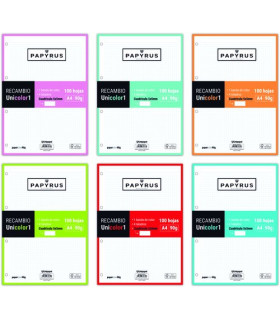 RECAMBIO PAPYRUS A4 100h 4 TAL.CD.5 SUR