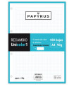 RECAMBIO PAPYRUS A4 100h 4 TAL.CD.5 TUR