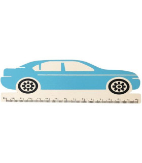 REGLA MADERA CENTRUM 15 CM CAR SURTIDO
