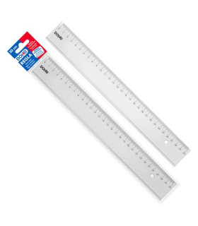 REGLA PLASTICO 30 CM.