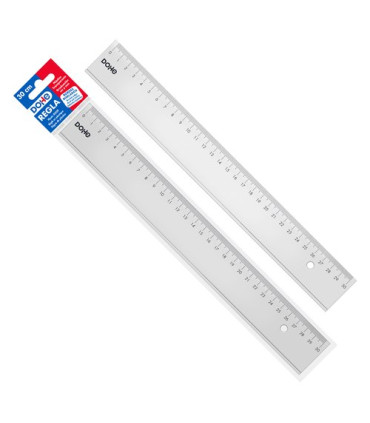 REGLA PLASTICO 30 CM.