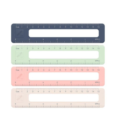 REGLA MILAN 430 15 CM C/20