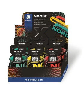 REGLAS STAEDTLER NORIX FLEX. 30cm. EXP.1