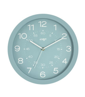 RELOJ PARED CEP ANALOGICO 30 CM MENTA