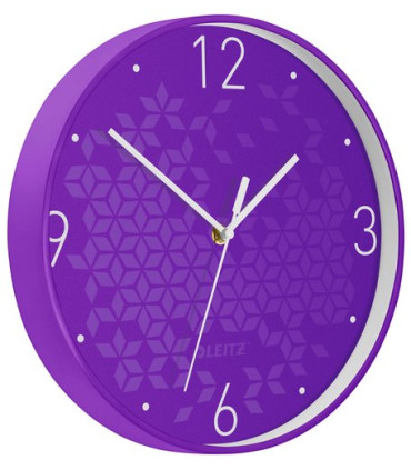 RELOJ PARED LEITZ ANALOGICO 29 CM VIOLET