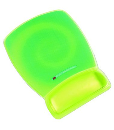 REPOSAMUÑECAS 3M RATON FLUOR VERDE