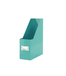 REVISTERO CARTON LEITZ PLEGABLE TURQUESA