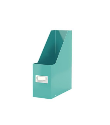 REVISTERO CARTON LEITZ PLEGABLE TURQUESA
