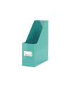 REVISTERO CARTON LEITZ PLEGABLE TURQUESA