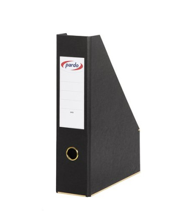 REVISTERO CARTON PARDO FORRADO NEGRO