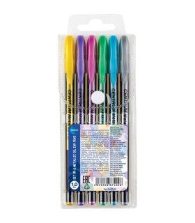 ROLLER GEL CENTRUM METALLIC 1,0 B/6