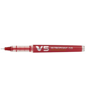 ROLLER PILOT V-5 RECARGABLE ROJO