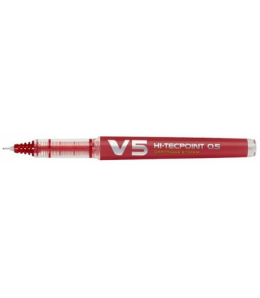 ROLLER PILOT V-5 RECARGABLE ROJO