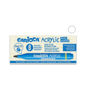 ROTUL.ACRILICO CARIOCA BLANCO