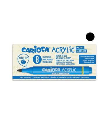 ROTUL.ACRILICO CARIOCA NEGRO