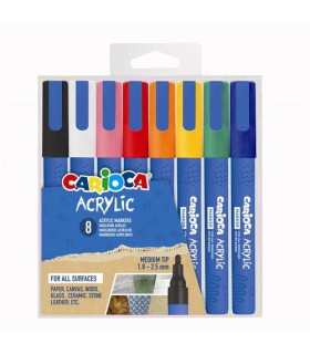 ROTUL.ACRILICO CARIOCA C.8