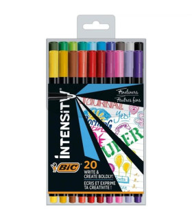 ROTULADOR BIC INTENSITY FINE B/20