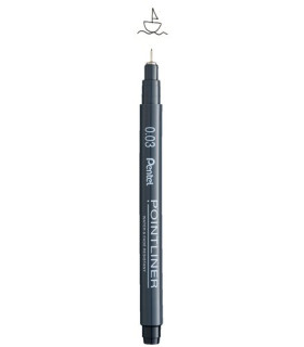 ROTUL.PENTEL CALIBRADO POINTLINER 0,03