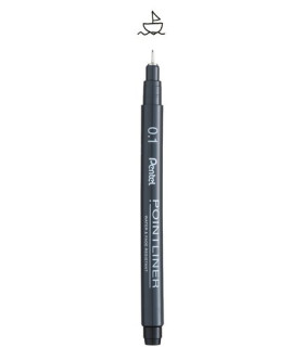 ROTUL.PENTEL CALIBRADO POINTLINER 0,1
