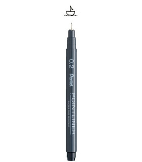ROTUL.PENTEL CALIBRADO POINTLINER 0,2
