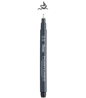 ROTUL.PENTEL CALIBRADO POINTLINER 0,5