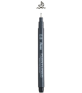 ROTUL.PENTEL CALIBRADO POINTLINER 0,8