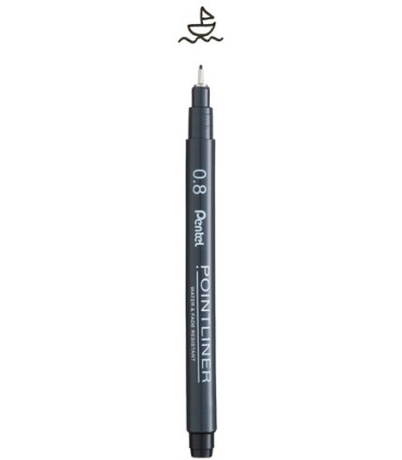 ROTUL.PENTEL CALIBRADO POINTLINER 0,8