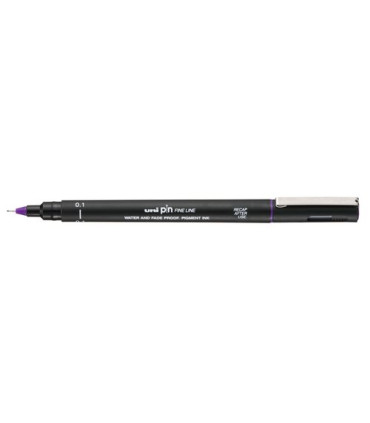 ROTUL.UNI PIN 0,1 mm PURPURA