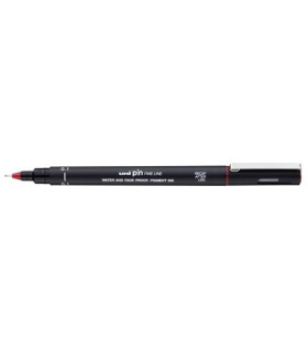 ROTUL.UNI PIN 0,1 mm ROJO