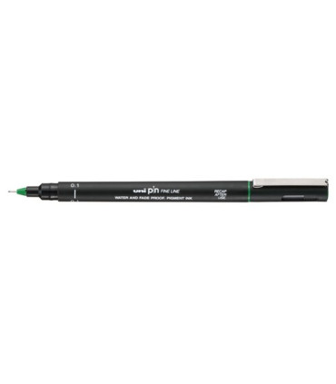 ROTUL.UNI PIN 0,1 mm VERDE