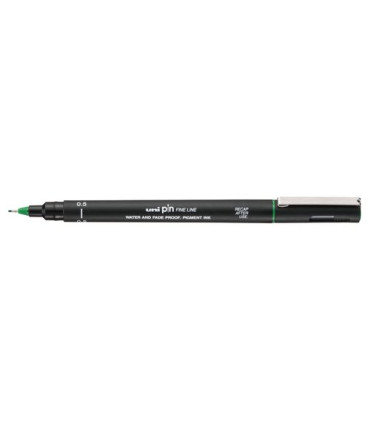 ROTUL.UNI PIN 0,5 mm VERDE