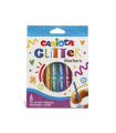 ROTUL.CARIOCA GLITTER CAJA 6
