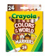 ROTUL.CRAYOLA C.THE WORLD MAXI CAJA 24