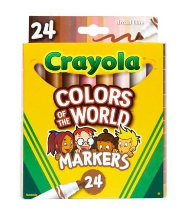 ROTUL.CRAYOLA C.THE WORLD MAXI CAJA 24