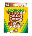 ROTUL.CRAYOLA C.THE WORLD MAXI CAJA 24