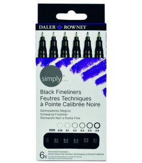 ROTUL.DALER ROWNEY FINELINER EST.6