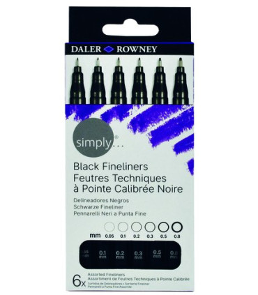 ROTUL.DALER ROWNEY FINELINER EST.6
