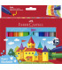 ROTULADOR FABER JUMBO CAJA de 12
