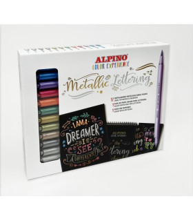 ROTUL.ALPINO METAL. LETTERING SET 12