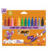 ROTUL.BIC KID COULEUR ESTUCHE 12 GRUESO