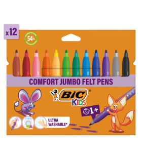ROTUL.BIC KID COULEUR ESTUCHE 12 GRUESO